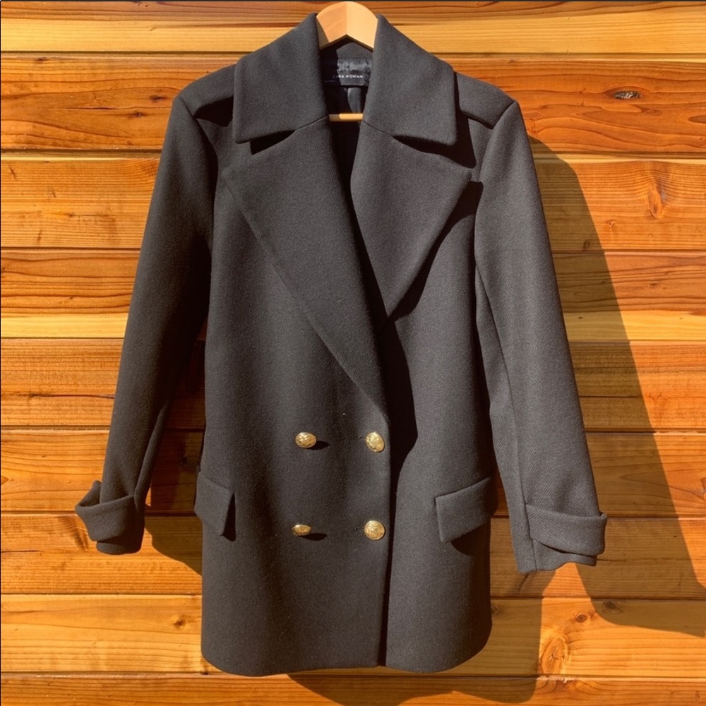 Black wool jacket
